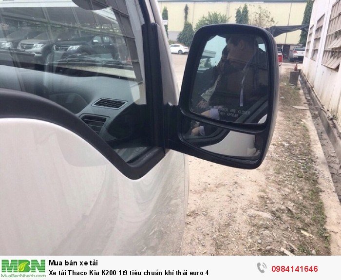 Xe tải Thaco Kia K200 1t9 tiêu chuẩn khí thải euro 4