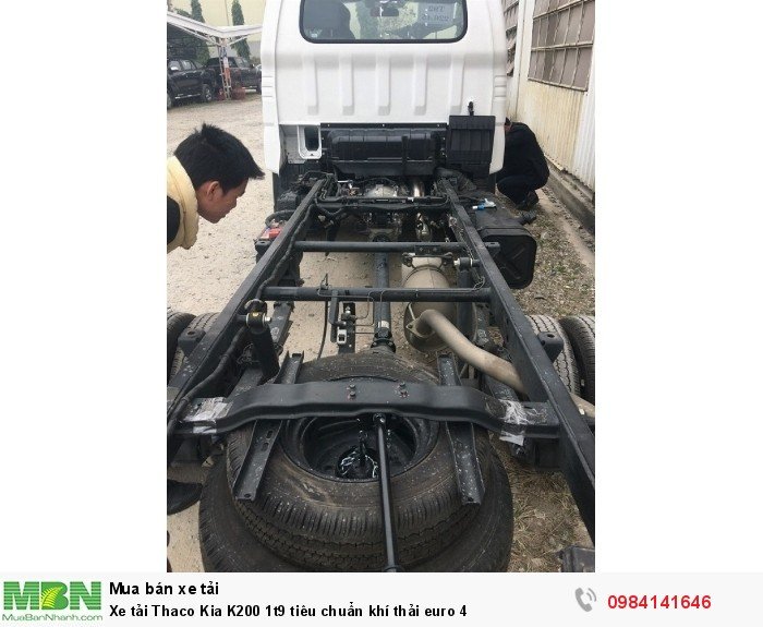 Xe tải Thaco Kia K200 1t9 tiêu chuẩn khí thải euro 4