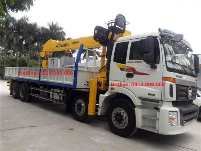 Bán xe cẩu Auman 4 chân-5 Chân. Gắn cẩu cũ-mới theo yêu cầu