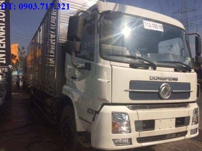 Bán xe tải DongFeng 6T7/6Tan7/6.7Tan/6700Kg thùng kín dài 9m3
