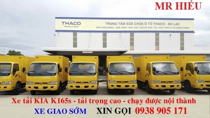 Giá xe tải Thaco KIA 165 , Kia 2,4 tấn, giá xe tải kia 2 tấn 4 rẻ nhất