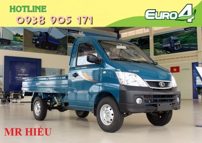Tặng 100% phí trước bạ xe Towner990/ Giá xe tải nhỏ máy xăng 990kg/ Xe tải nhẹ 1 tấn giá tốt
