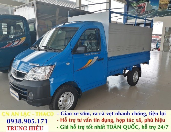 Tặng 100% phí trước bạ xe Towner990/ Giá xe tải nhỏ máy xăng 990kg/ Xe tải nhẹ 1 tấn giá tốt