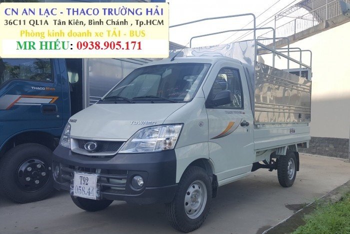 Tặng 100% phí trước bạ xe Towner990/ Giá xe tải nhỏ máy xăng 990kg/ Xe tải nhẹ 1 tấn giá tốt