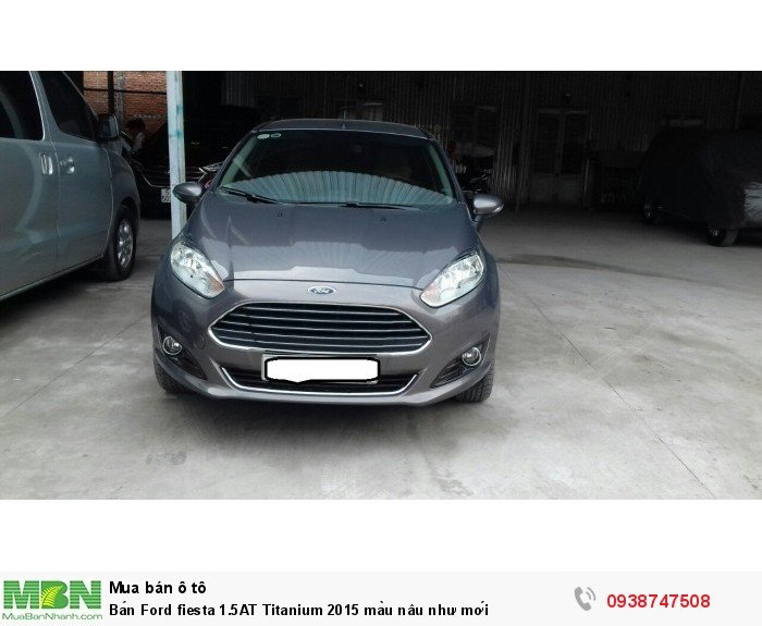 Bán Ford fiesta 1.5AT Titanium 2015 màu nâu như mới