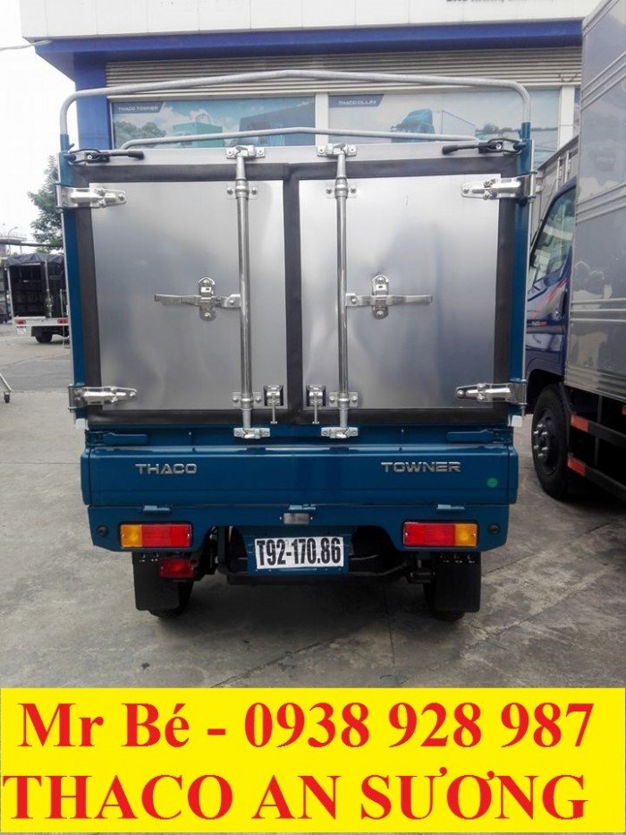 Xe tải thaco towner 800, tải 900 kg, động cơ cn suzuki, đời 2017, trả trước chỉ từ 50tr