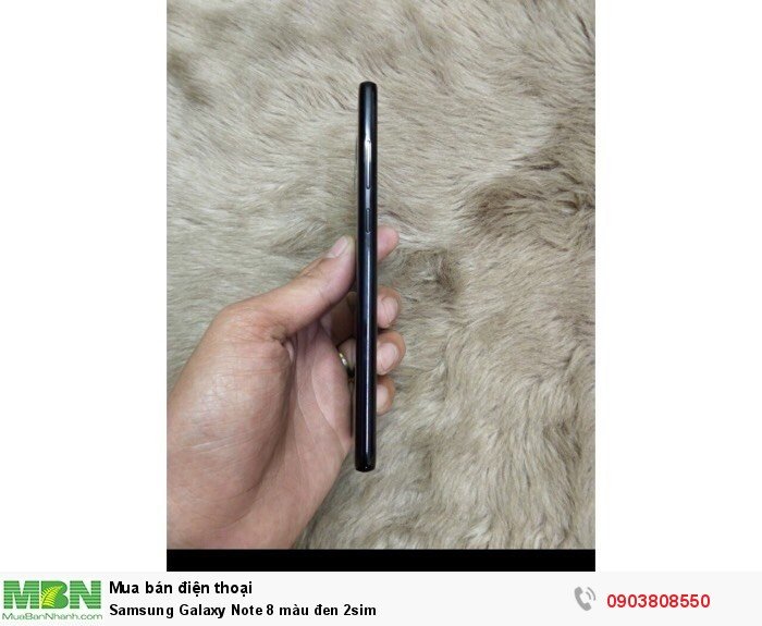 Samsung Galaxy Note 8 màu đen 2sim1