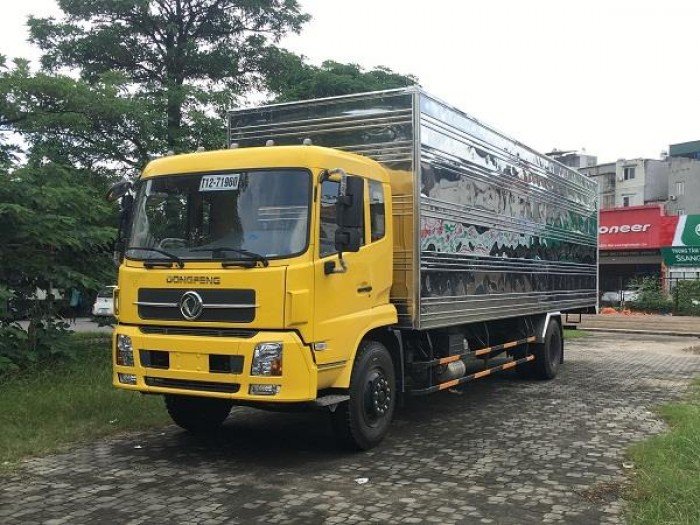 Xe tải Dongfeng thùng kín thùng siêu dài 9m3