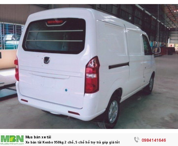 Xe bán tải Kenbo 950kg 2 chỗ, 5 chỗ hỗ trợ trả góp giá tốt
