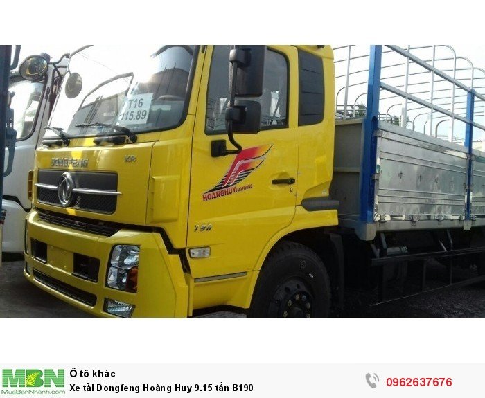 Xe tải Dongfeng Hoàng Huy 9.15 tấn B190