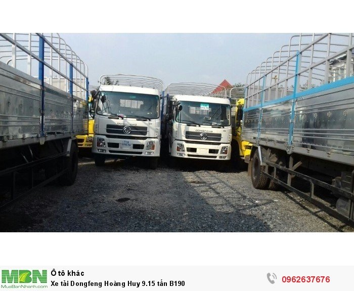 Xe tải Dongfeng Hoàng Huy 9.15 tấn B190