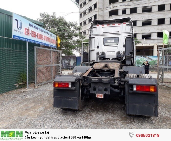 Đầu kéo Hyundai Trago Xcient 360 và 440hp