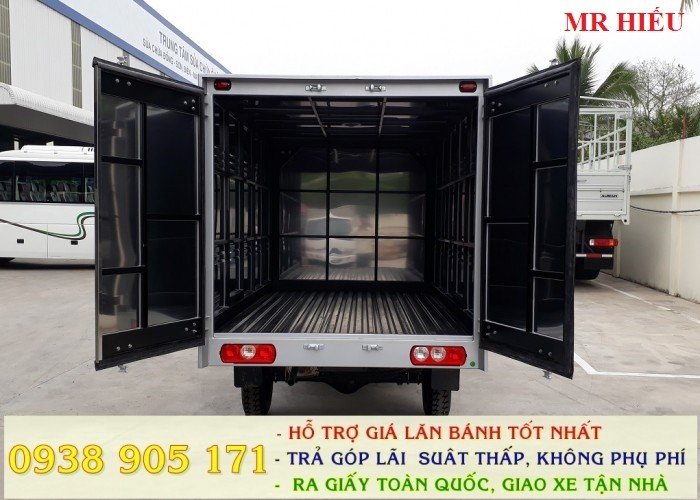 Xe tải Thaco TOWNER 990 xe đời 2017, chuẩn EURO 4. Trả góp lãi thấp, ra số giao xe toàn quốc