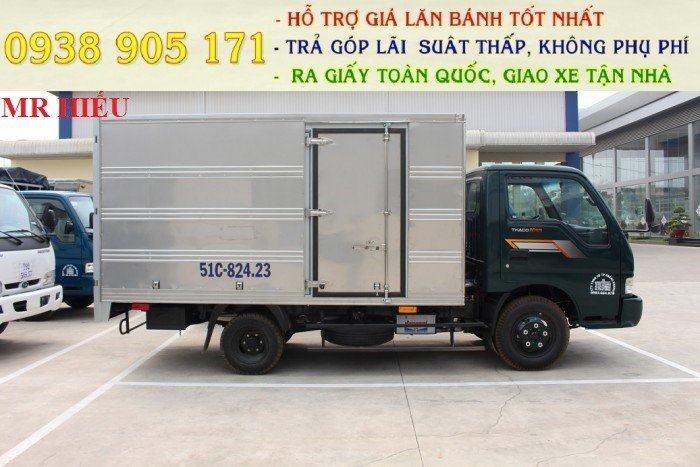 Xe tải 1t25, kia k2700ii (frontier 125), không hạ tải khi lên thùng