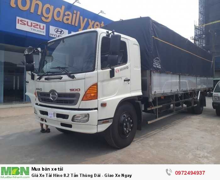 Giá Xe Tải Hino 8.2 Tấn Thùng Dài - Giao Xe Ngay
