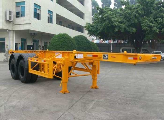 TT60 TR- Giao ngay Rơ mooc xương Doosung 2trục, 20ft, tải 30tấn. Nhiều màu - Giá rẻ