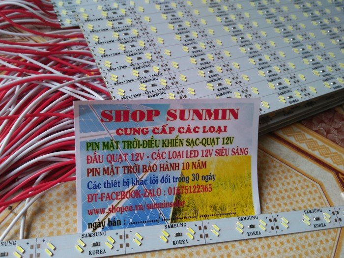 Led thanh 12V siêu sáng 50cm chip led samsung