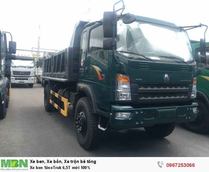Xe ben SinoTruk 6,5T mới 100%