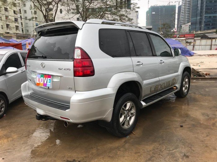 Lexus GX 470 model 2008 màu bạc