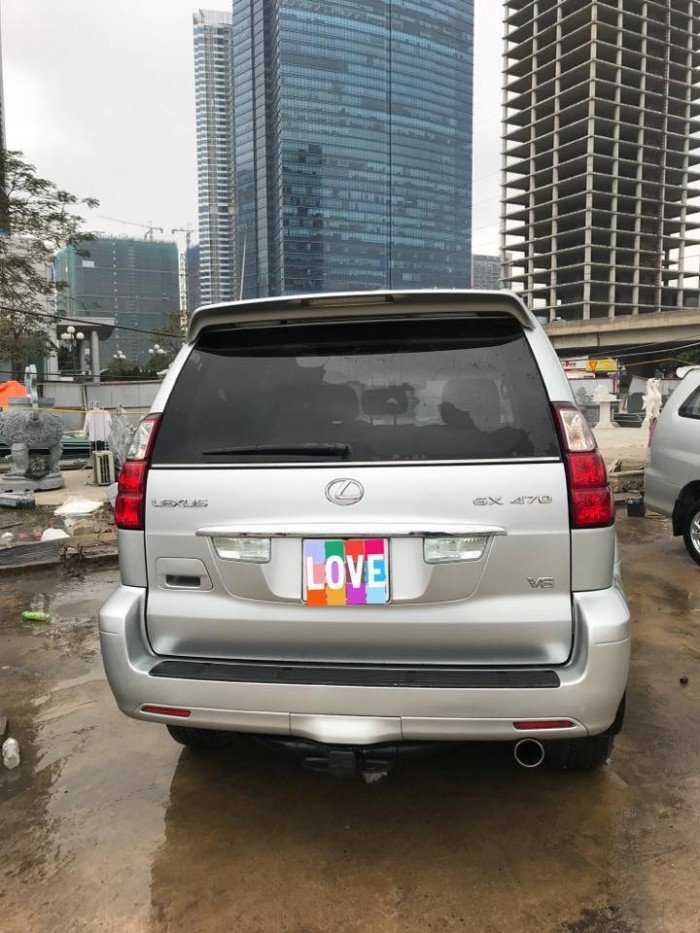 Lexus GX 470 model 2008 màu bạc