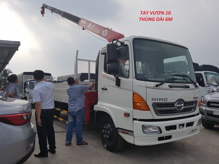 Bán Xe tải Hino gắn cẩu Unic 340