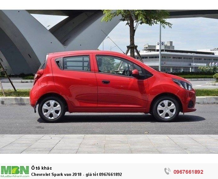 Chevrolet Spark van 2018 - giá tốt