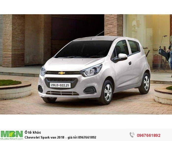 Chevrolet Spark van 2018 - giá tốt