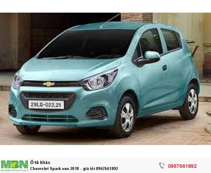 Chevrolet Spark van 2018 - giá tốt