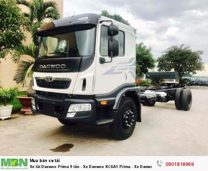 Xe tải Daewoo Prima 9 tấn - Xe Daewoo KC6A1 Prima - Xe Daewoo 9 tấn 4x2 nhập khẩu