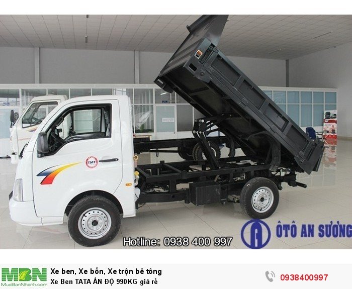 Xe Ben TATA ẤN ĐỘ 990KG giá rẻ