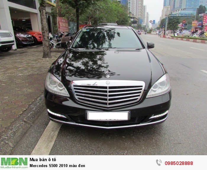 Mercedes S500 2010 màu đen