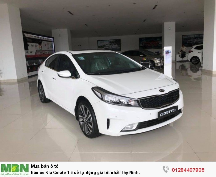 Bán xe Kia Cerato 1.6 số tự động giá tốt nhất Tây Ninh.