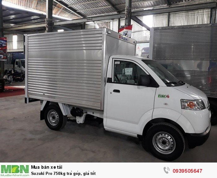 Suzuki Pro 750kg trả góp, giá tốt