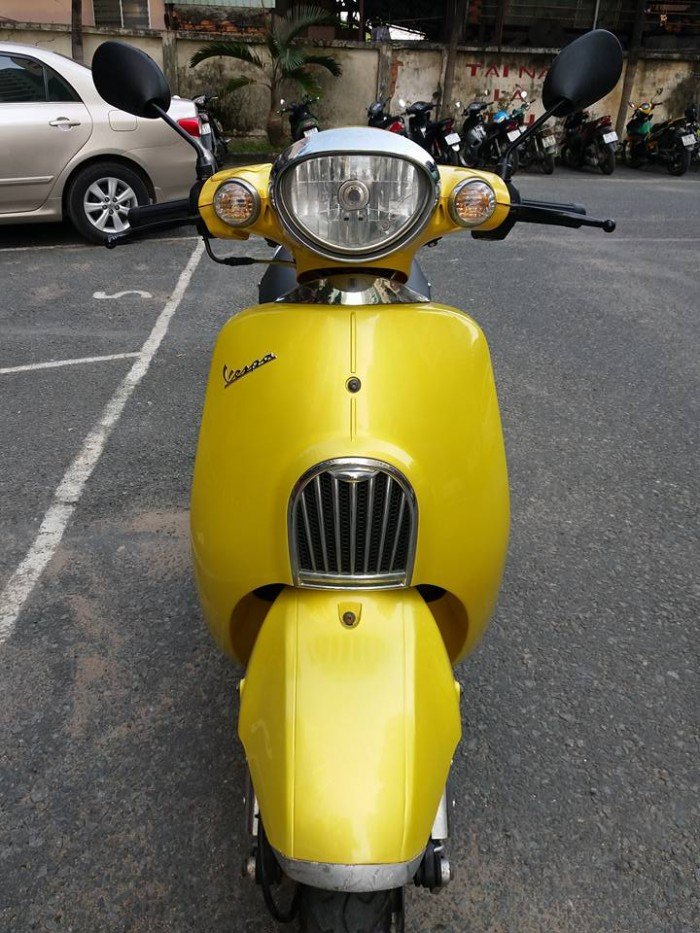 Sachs Amici 125 Vàng Gold (Kim sa) Kiểu Dáng Vespa Italia Tuyệt Đẹp