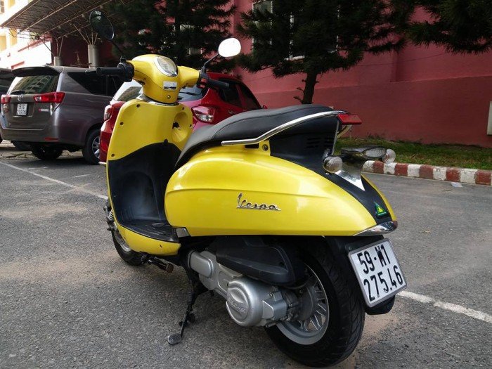 Sachs Amici 125 Vàng Gold (Kim sa) Kiểu Dáng Vespa Italia Tuyệt Đẹp