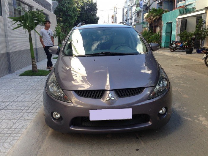 Bán xe Mitsubishi Grandis đời 2007 at tím nhạt đẹp chuẩn mọi thời đại