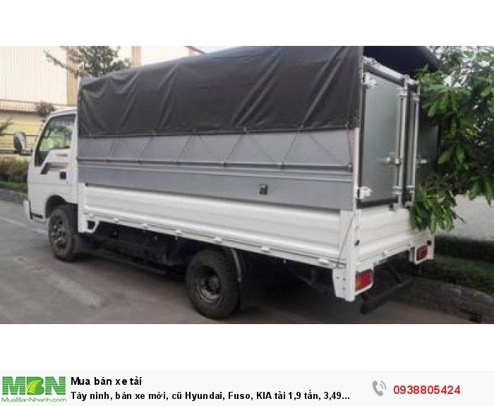 Tây ninh, bán xe mới, cũ Hyundai, Fuso, KIA tải 1,9 tấn, 3,49 tấn, 5 tấn , 7 tấn, 10 tấn, 16 tấn hỗ trợ trả góp 75%