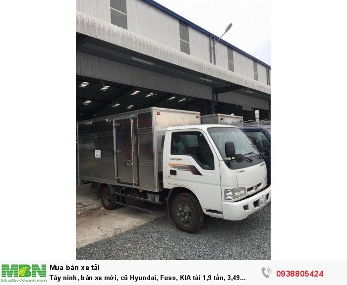 Tây ninh, bán xe mới, cũ Hyundai, Fuso, KIA tải 1,9 tấn, 3,49 tấn, 5 tấn , 7 tấn, 10 tấn, 16 tấn hỗ trợ trả góp 75%