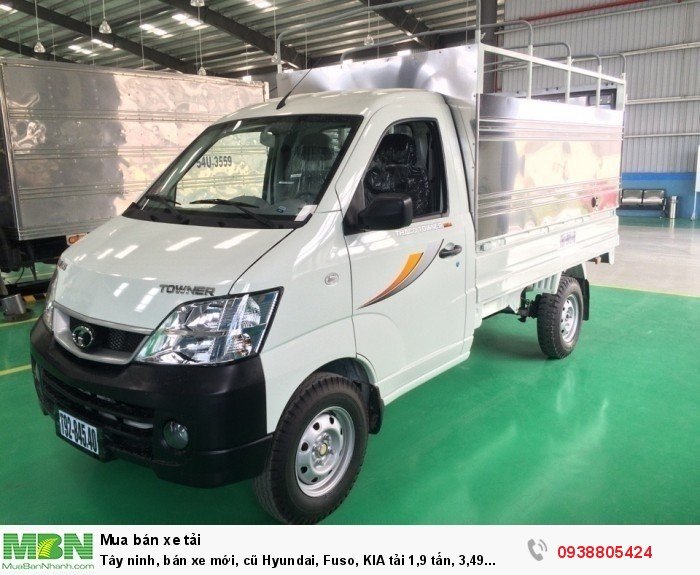 Tây ninh, bán xe mới, cũ Hyundai, Fuso, KIA tải 1,9 tấn, 3,49 tấn, 5 tấn , 7 tấn, 10 tấn, 16 tấn hỗ trợ trả góp 75%