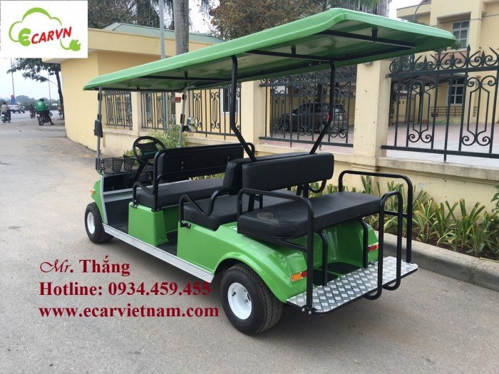 Xe điện sân golf club car 6 chỗ