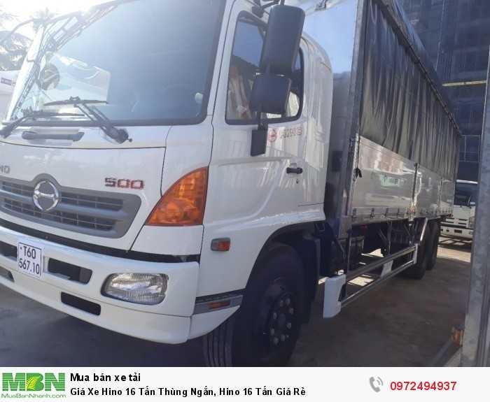 Giá Xe Hino 16 Tấn Thùng Ngắn, Hino 16 Tấn Giá Rẻ