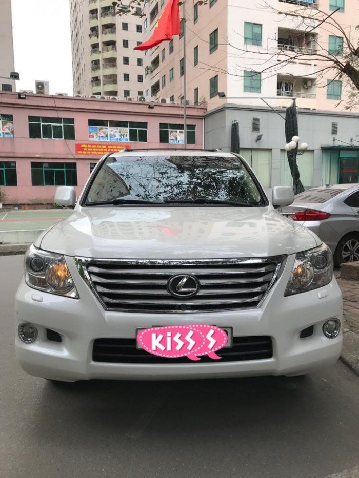 Lexus LX570 Trắng Nhập Khẩu model 2012