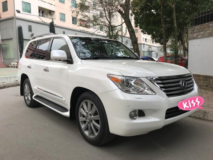 Lexus LX570 Trắng Nhập Khẩu model 2012