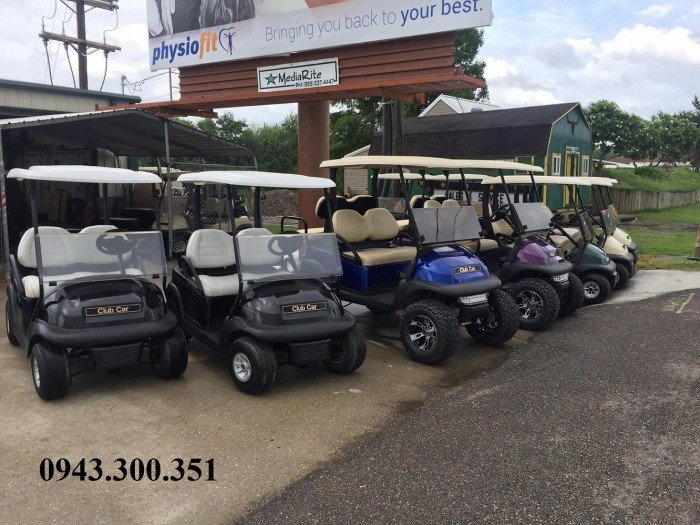 Xe điện Club Car 8 chỗ giá rẻ, giá tốt tại Việt Nam