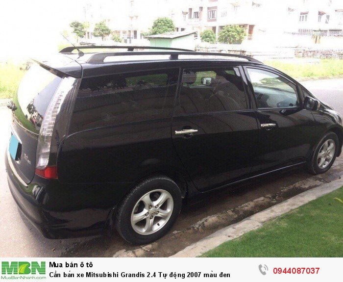 Cần bán xe Mitsubishi Grandis 2.4 Tự động 2007 màu đen