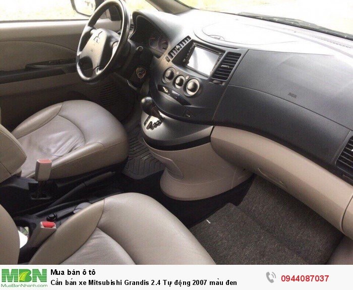 Cần bán xe Mitsubishi Grandis 2.4 Tự động 2007 màu đen