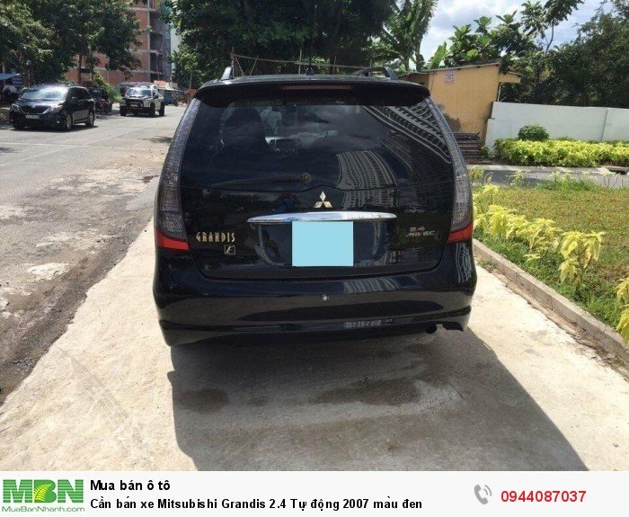 Cần bán xe Mitsubishi Grandis 2.4 Tự động 2007 màu đen