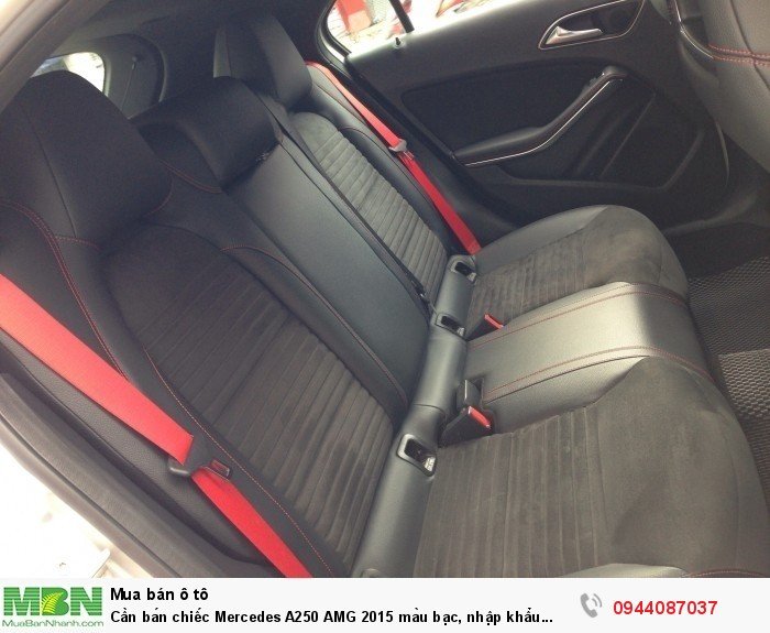 Cần bán chiếc Mercedes A250 AMG 2015 màu bạc, nhập khẩu nước Đức