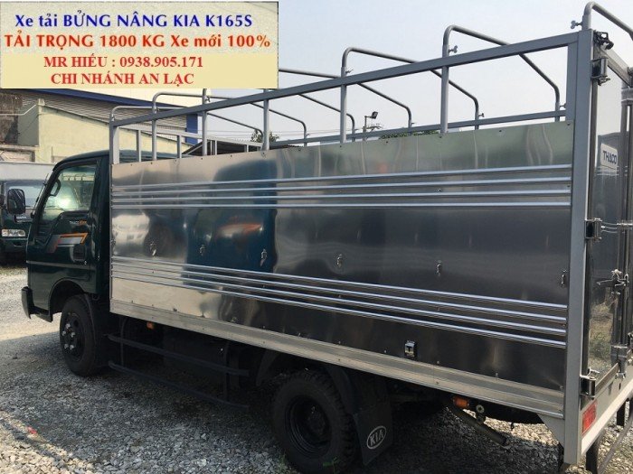 Xe Tải Kia Trường Hải 2.4 Tấn Thùng Mui Bạt, Thùng Kín, Thùng Lửng