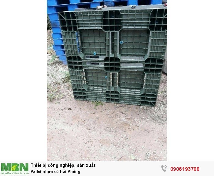 Pallet nhựa cũ Hải Phòng